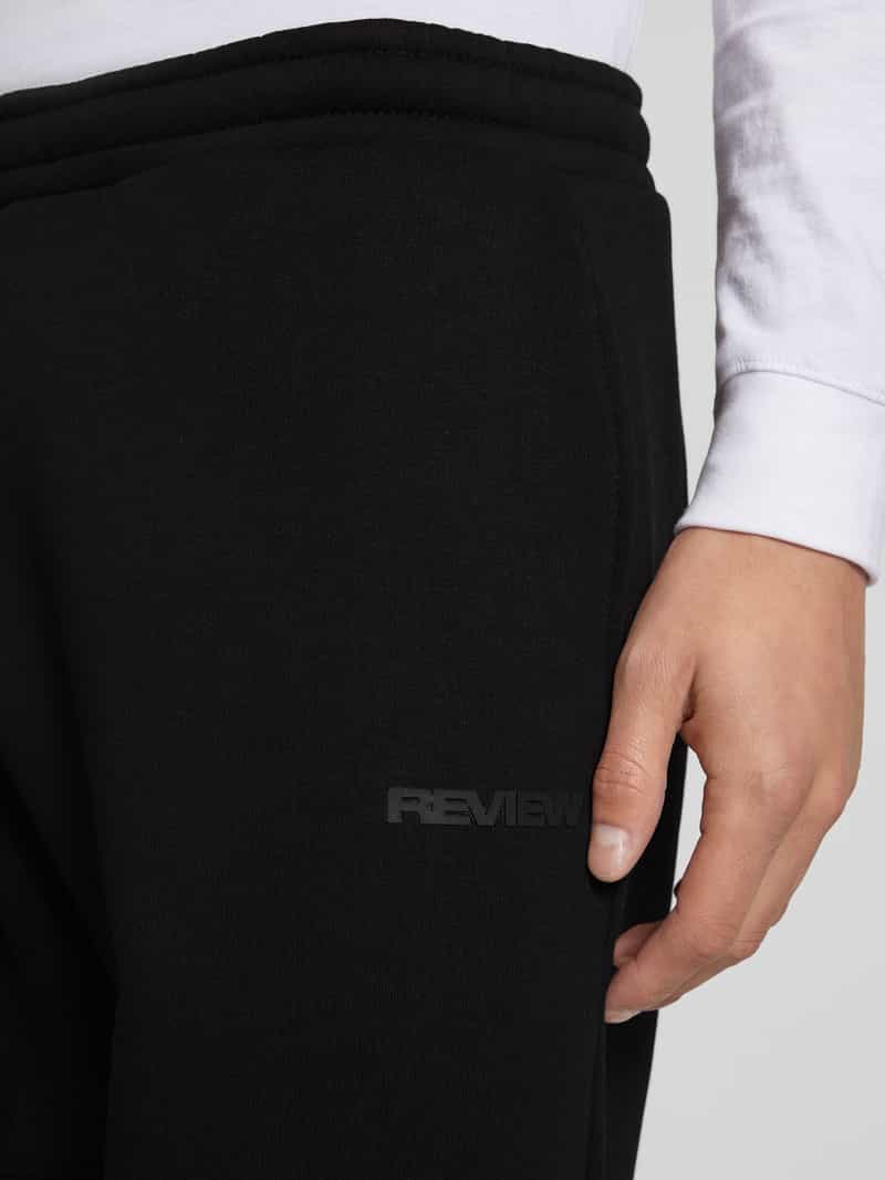 REVIEW Baggy fit sweatpants met elastische band