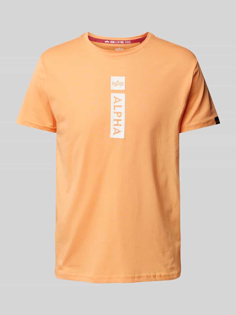 alpha industries T-shirt van zuiver katoen