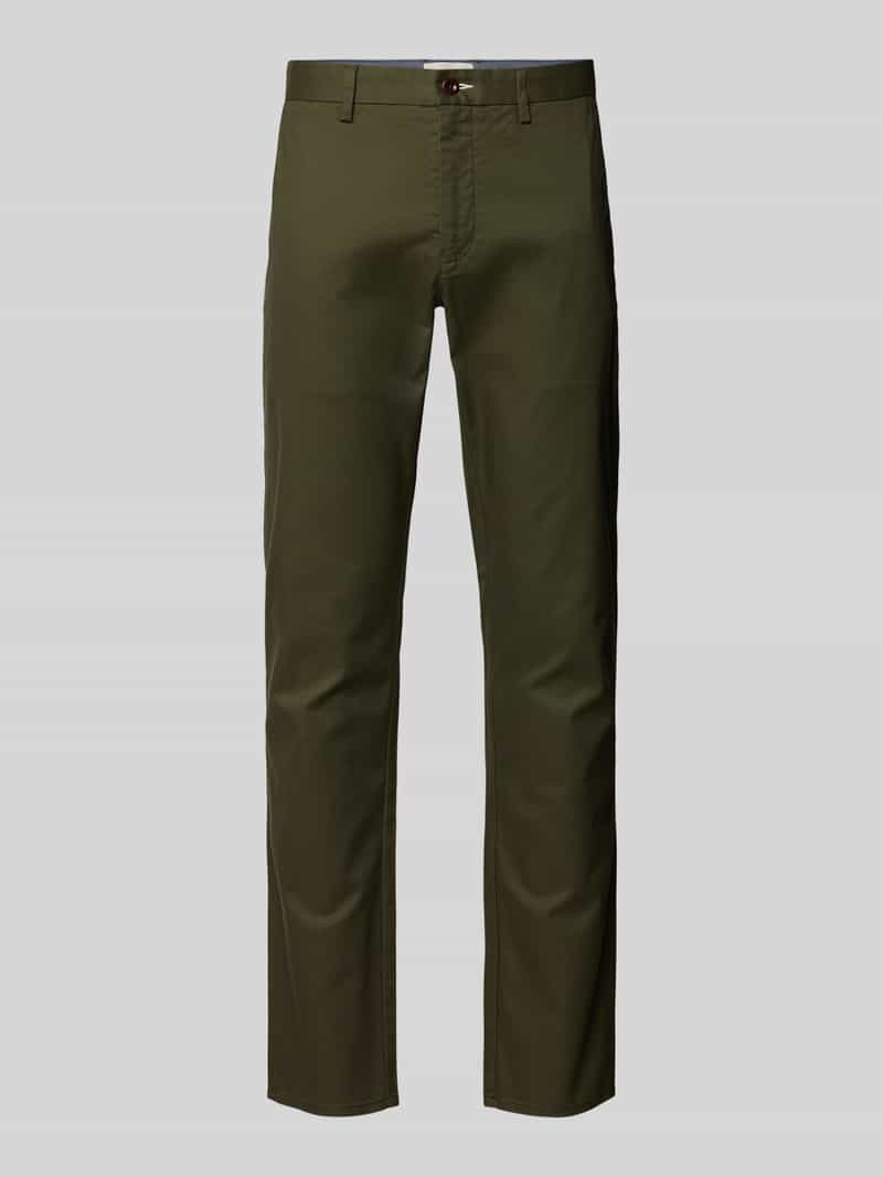 Gant Slim fit chino met steekzakken opzij