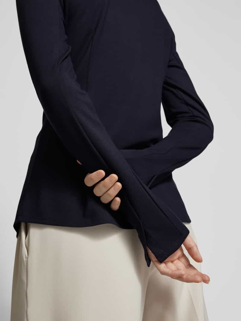Tommy Hilfiger Slim fit overhemdblouse met logostitching