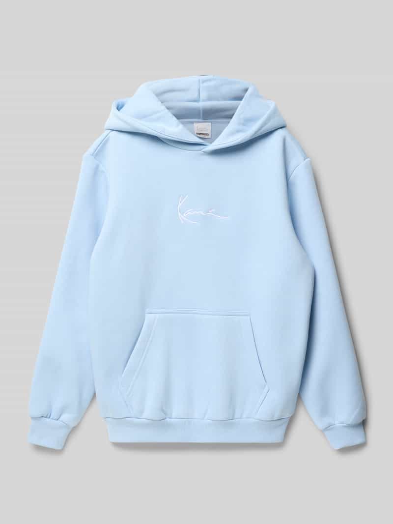 Karl Kani Hoodie met labelstitching