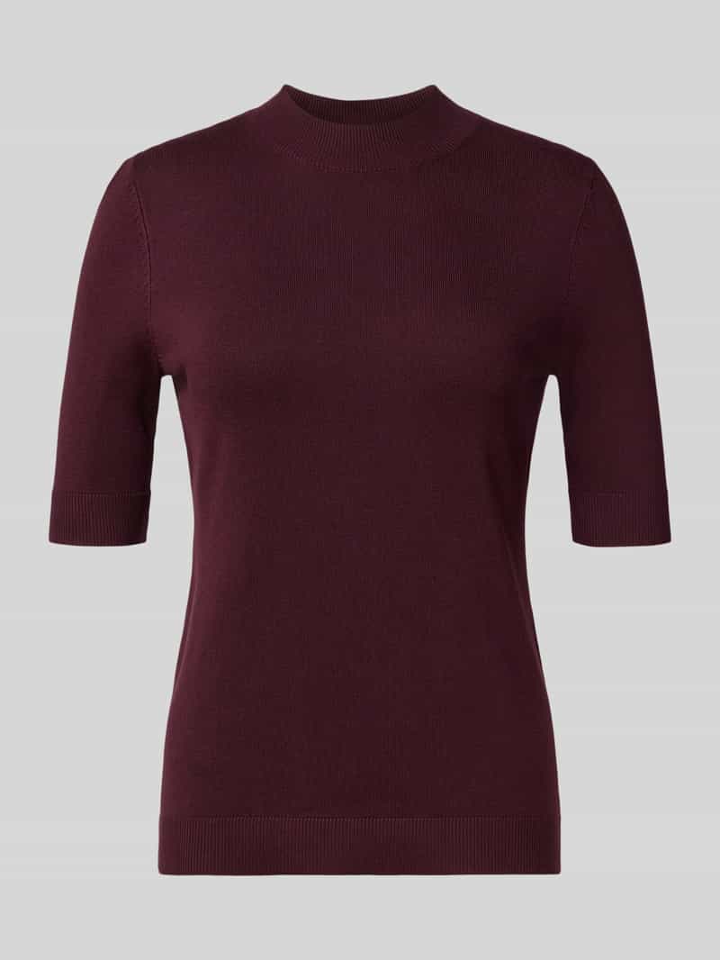comma Gebreide pullover van viscosemix met 1 2-mouwen
