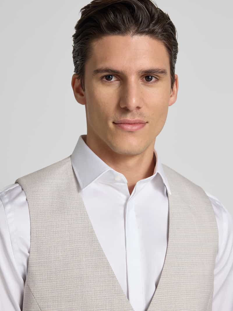 s.Oliver BLACK LABEL Regular fit gilet met fijn geweven structuurmotief