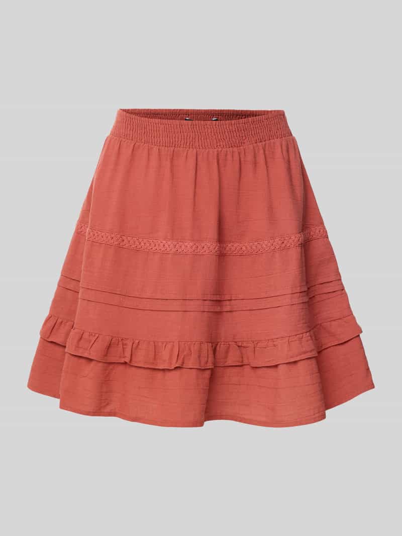 Vero Moda Uitlopende minirok van puur katoen model 'PRETTY'