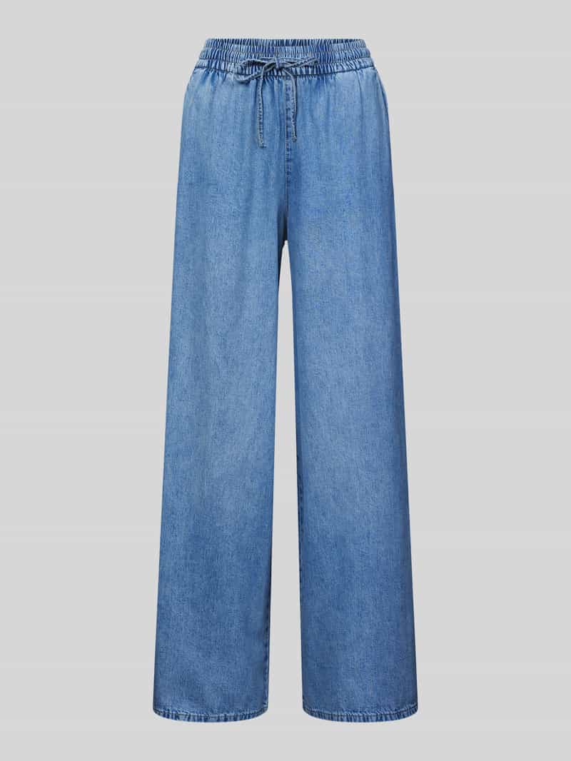 Tom Tailor Denim Wide leg jeans met elastische band