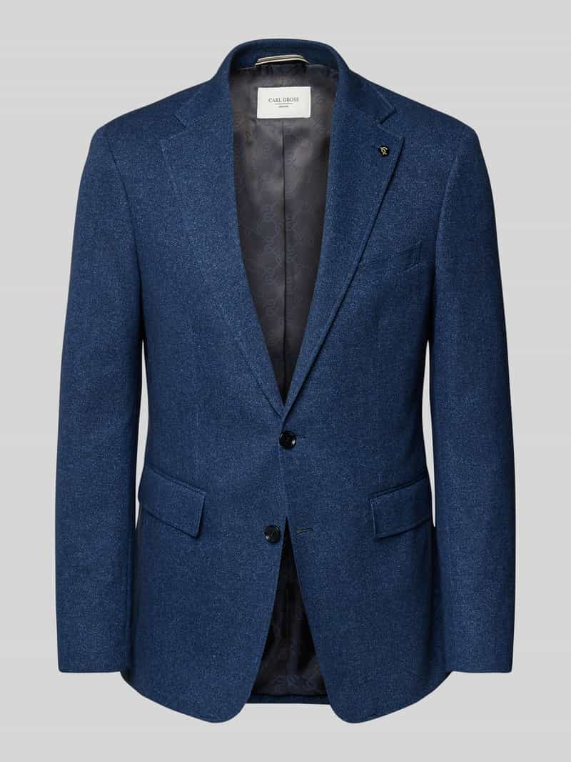 carl gross 2-knoops colbert met reverskraag model 'Faith'