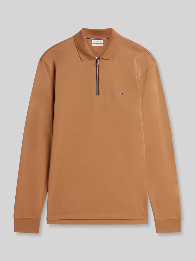 Tommy Hilfiger Regular fit poloshirt van puur katoen model 'LIQUID'