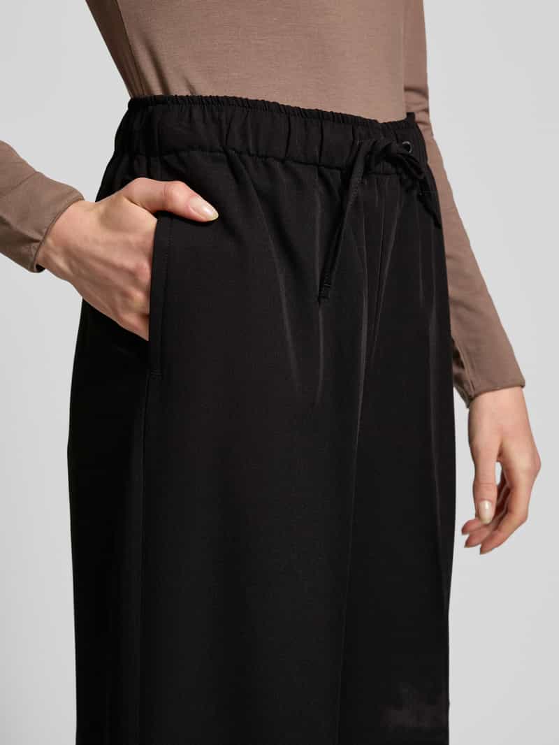 Tom Tailor Denim Wide leg broek met viscose