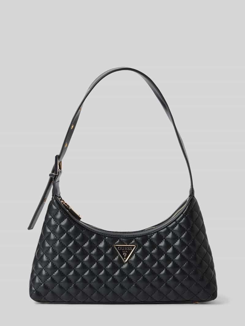 Guess Handtas met doorgestikte naden model 'ECO RIANEE'