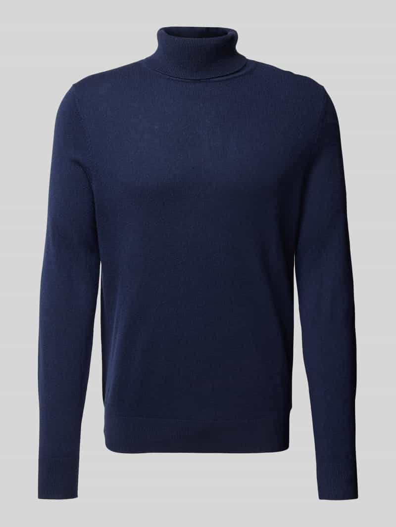 Christian Berg Men Wollen pullover met col en kasjmier