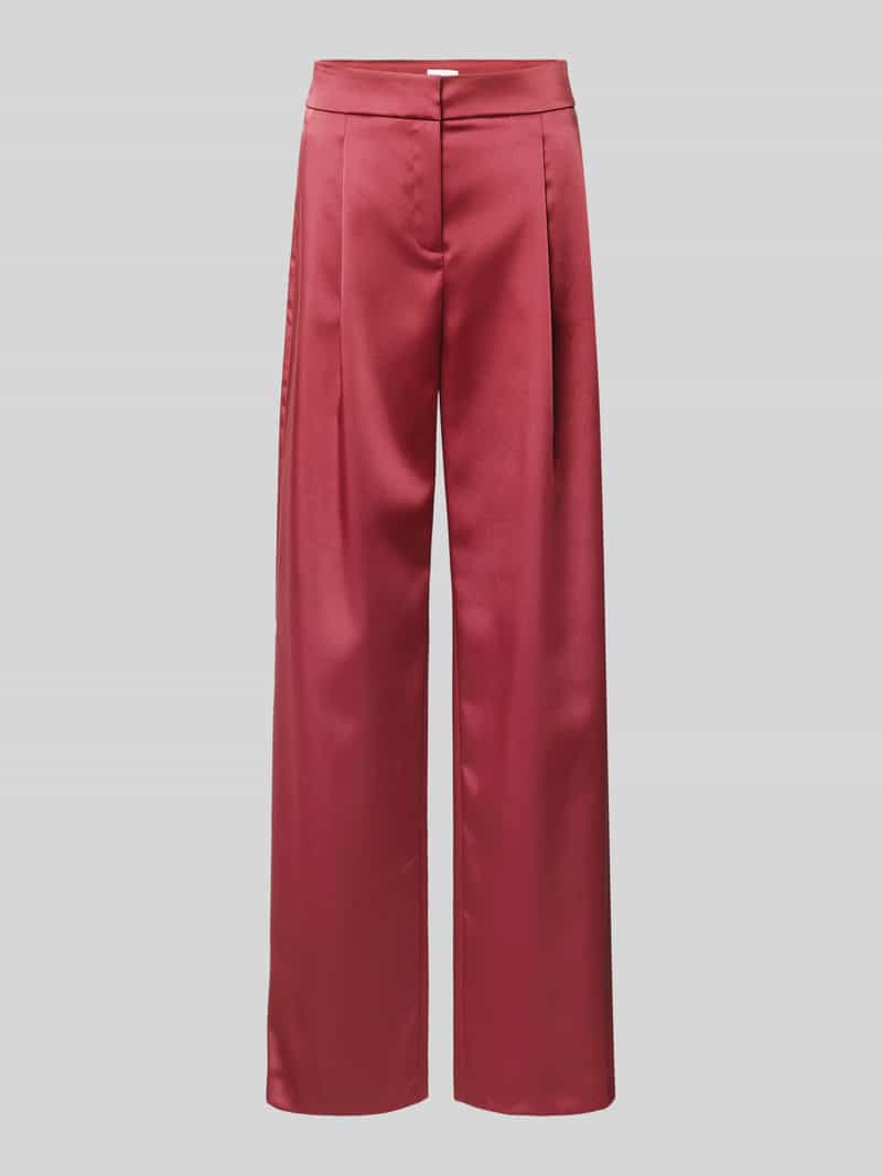 Jake*s Cocktail Wide leg pantalon met bandplooien