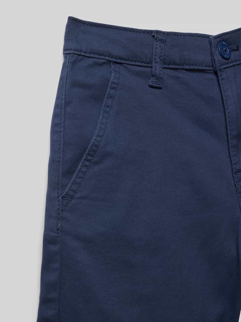 Levi s Kids Relaxed fit korte broek met labeldetail