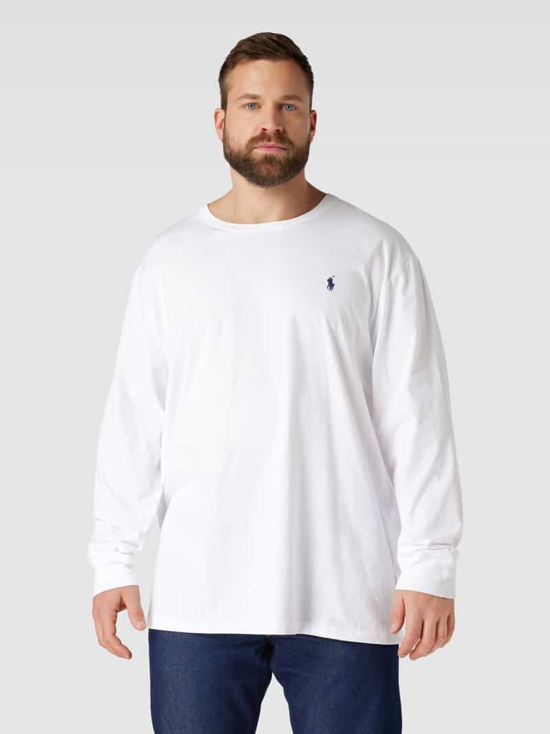 PLUS SIZE shirt met lange mouwen en ronde hals Polo Ralph Lauren Big & Tall