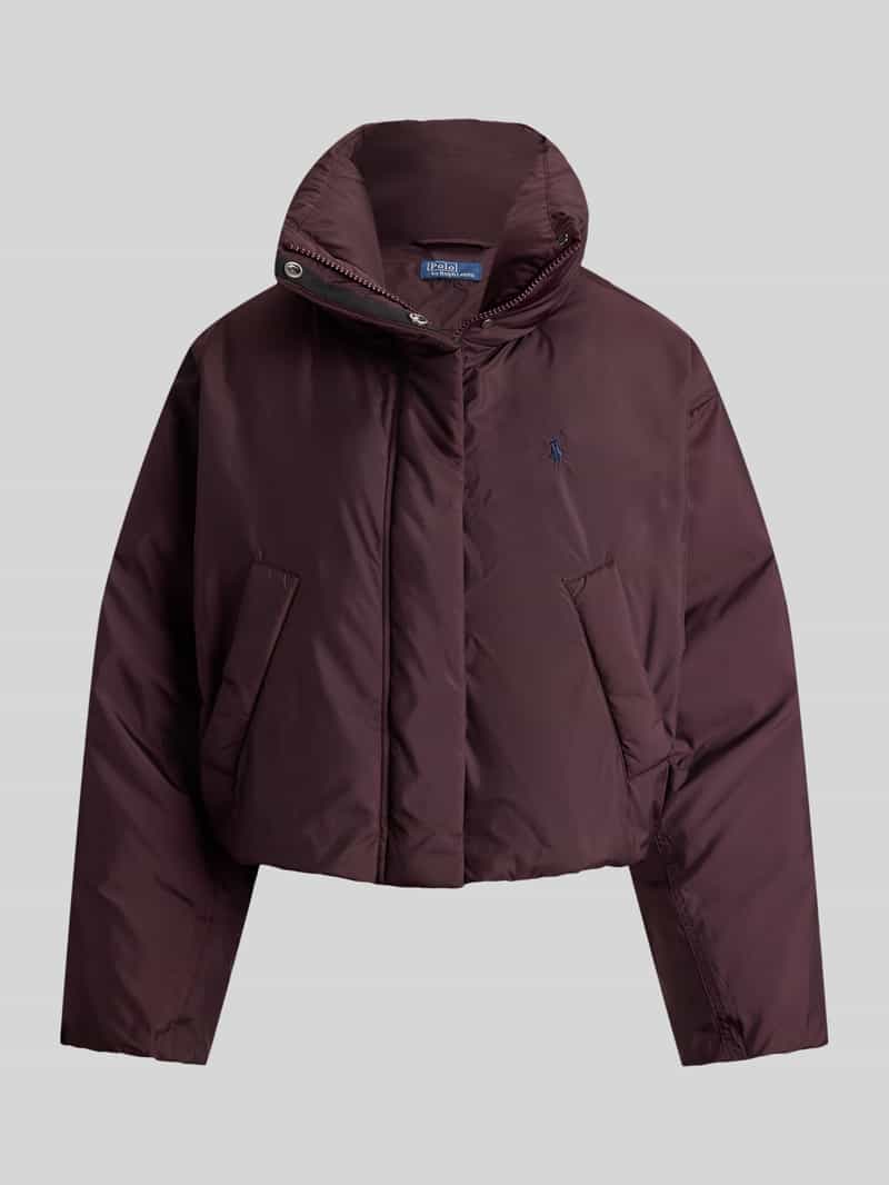 Polo Ralph Lauren boxy fit gewatteerd jack met gestikt logo