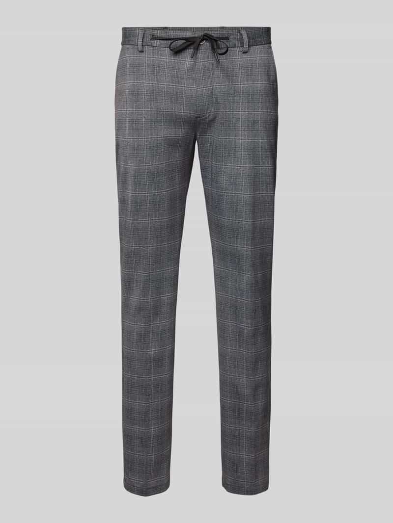 s.Oliver BLACK LABEL Regular fit pantalon met viscose
