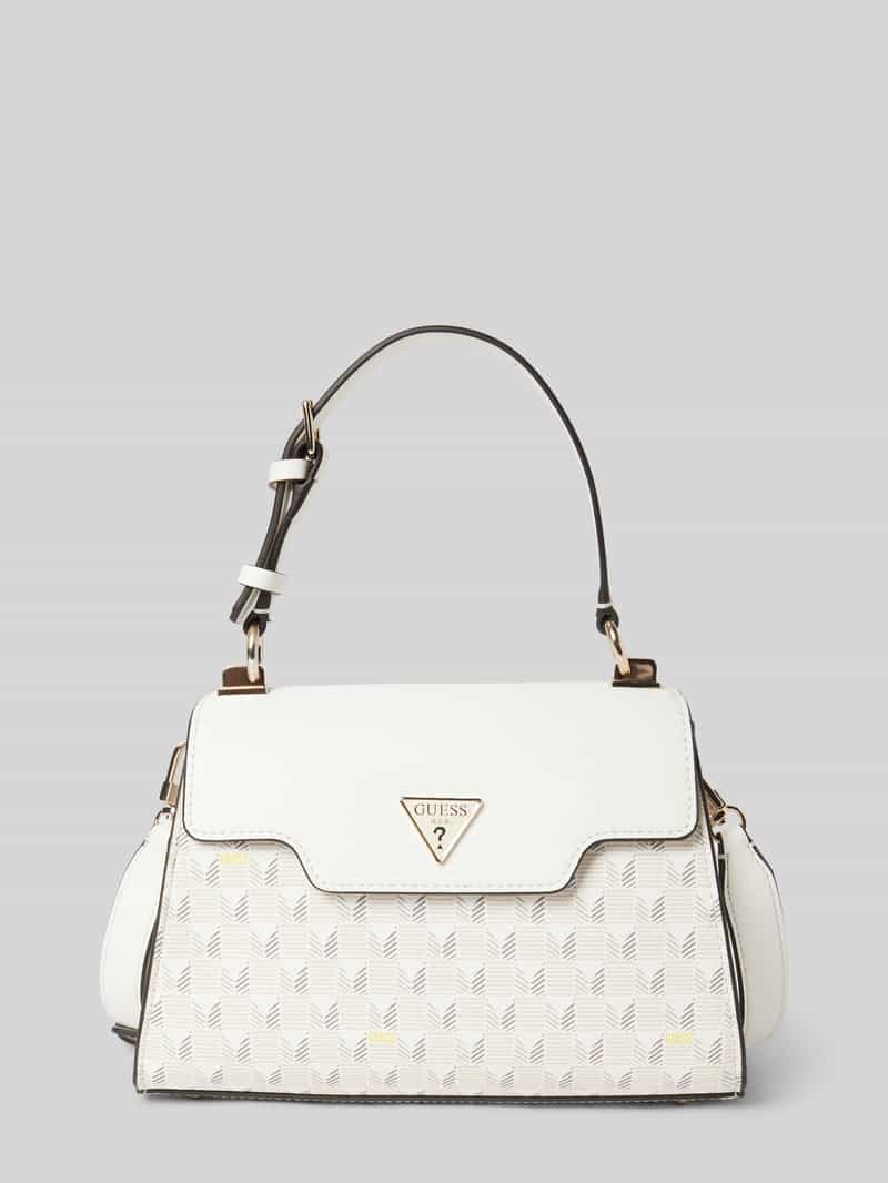 Guess Handtas met labelapplicatie model 'G WAVE'