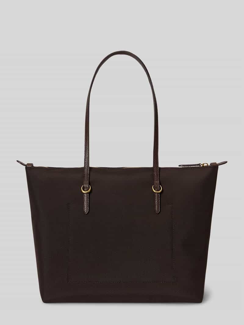 Lauren Ralph Lauren Handtas met logodetail bruin, foto 2