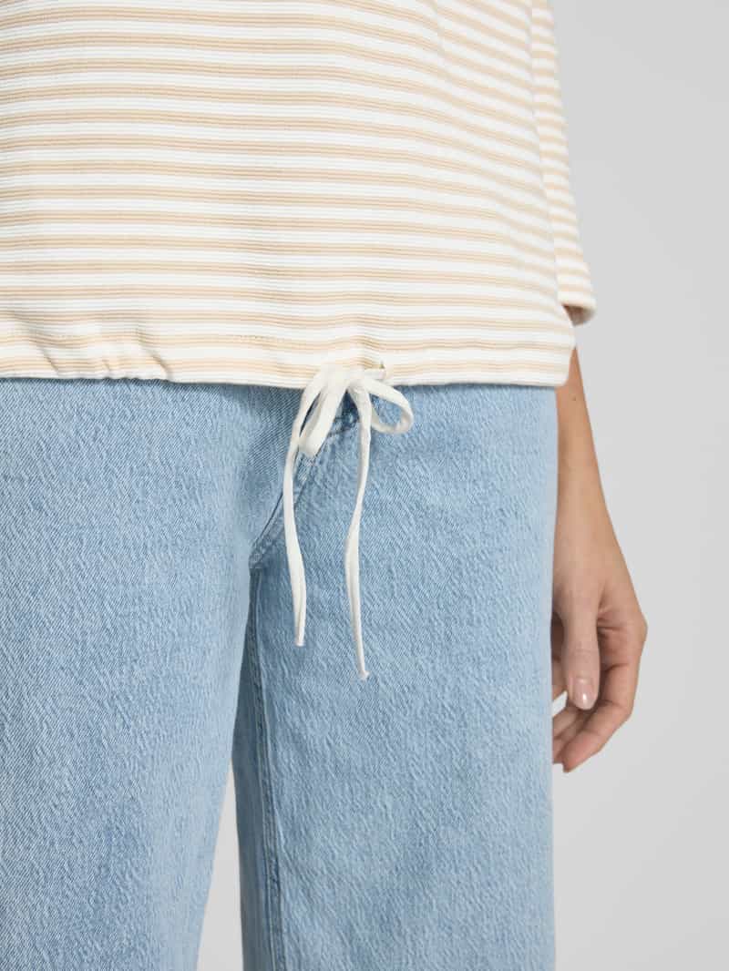 Tom Tailor Regular fit 3 4-shirt van katoenmix