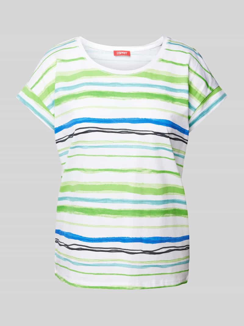 Esprit T-shirt met streepmotief