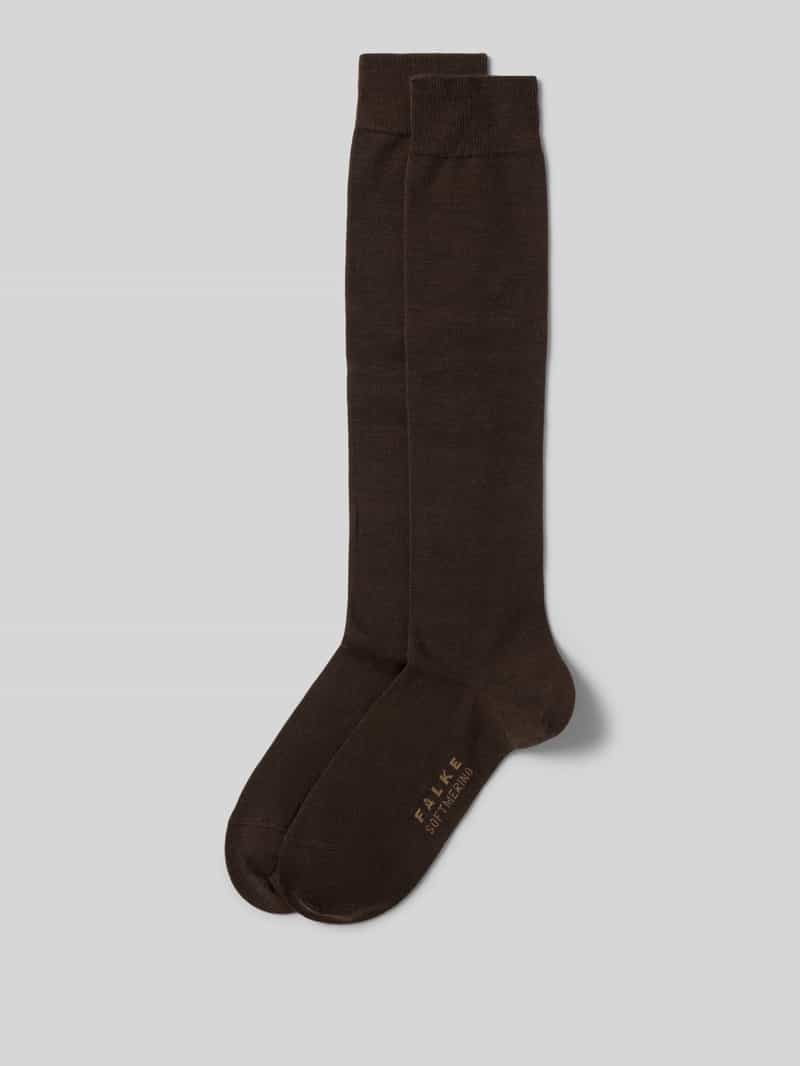 Falke Sokken met labelstitching