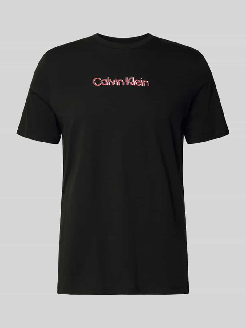 Calvin Klein Jeans Regular fit T-shirt met logoprint model 'Class'