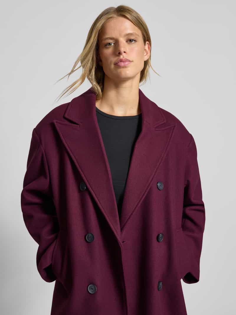 Only Regular fit trenchcoat met gepunte reverskraag model 'BLAKE LIFE'