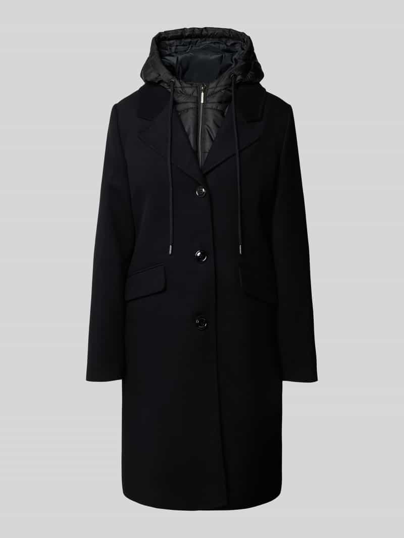 MORE & MORE Regular fit lange jas met viscose