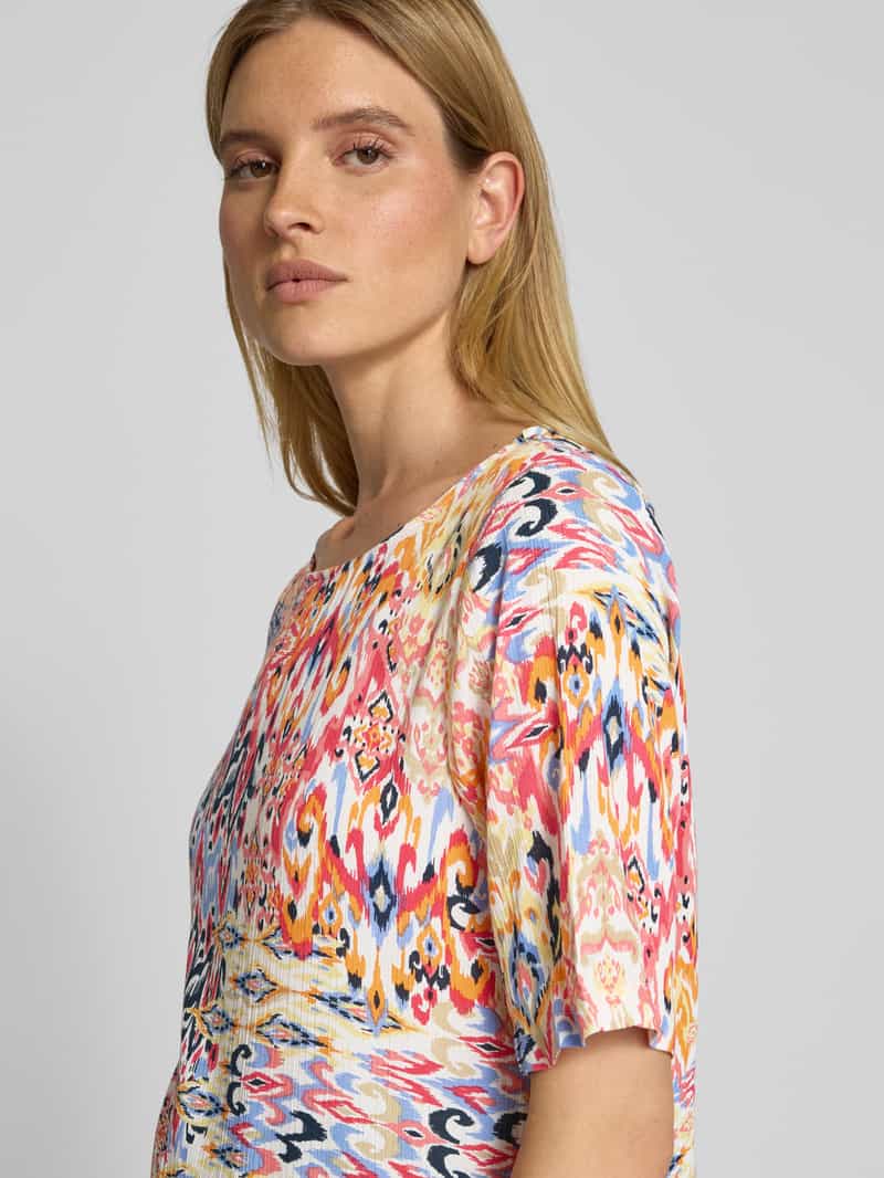 Ichi Regular fit blouse met ronde hals model 'MARRAKECH'