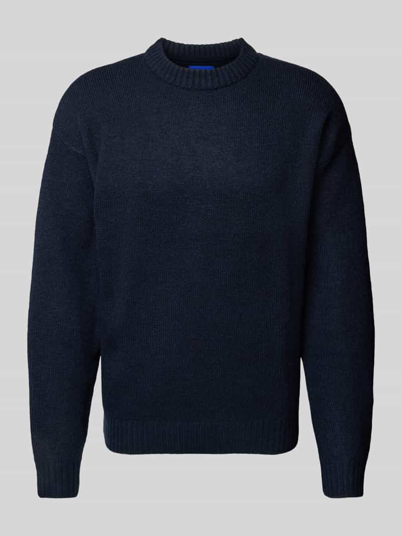 Jack & jones Gebreide pullover met ronde hals, model 'OLLIE'