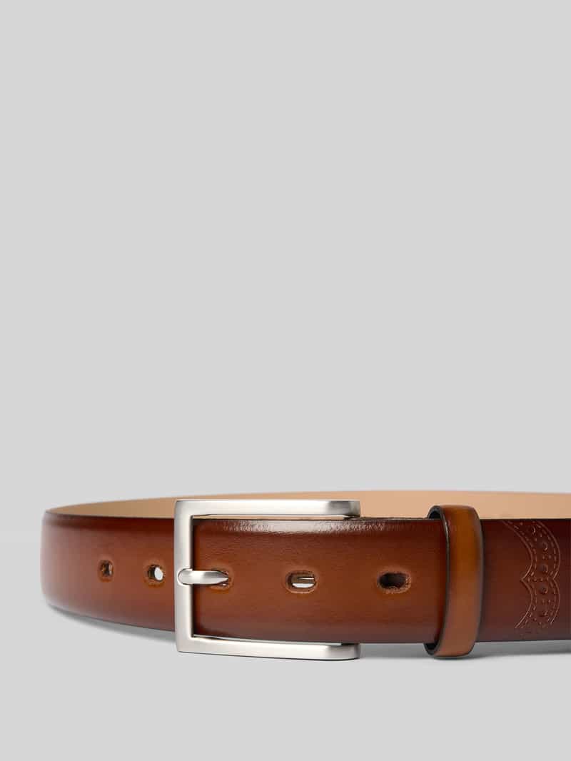 LLOYD Men's Belts Riem van leer met doornsluiting model 'BUDAPESTER'
