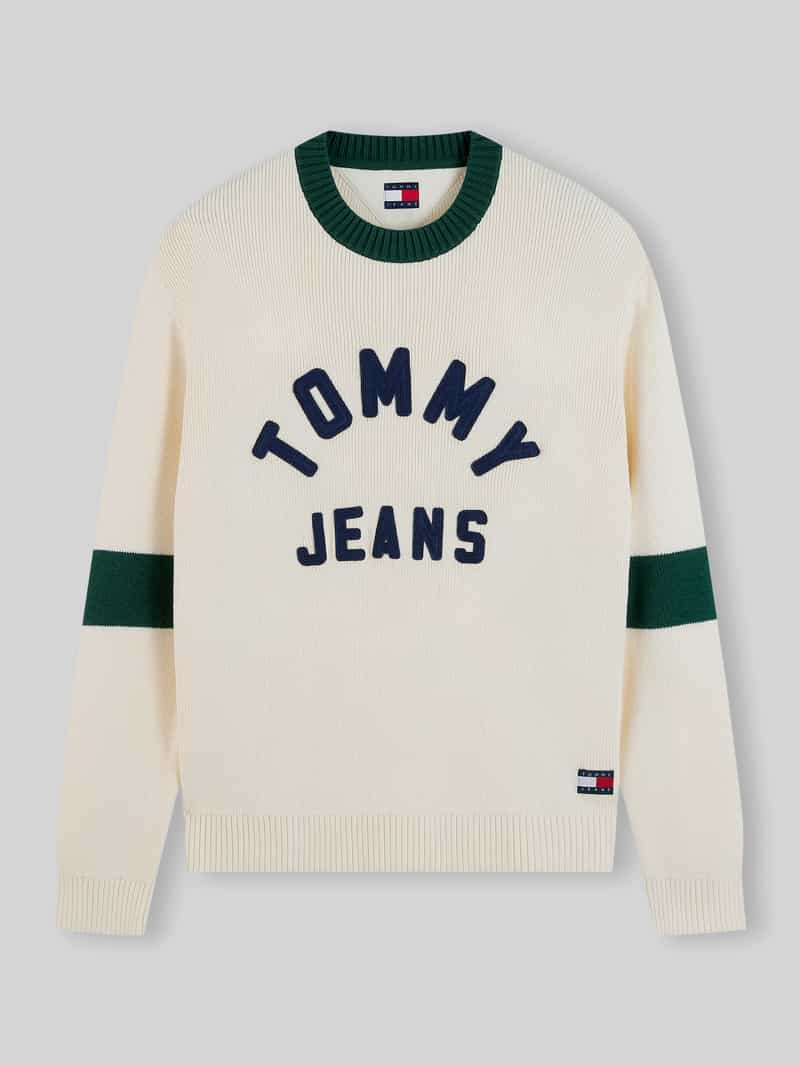 Tommy Jeans Regular fit pullover van pure katoen model 'NEW CLASSICS'