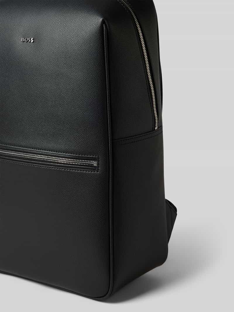 Boss Rugzak van echt runderleer model 'DAXTER'