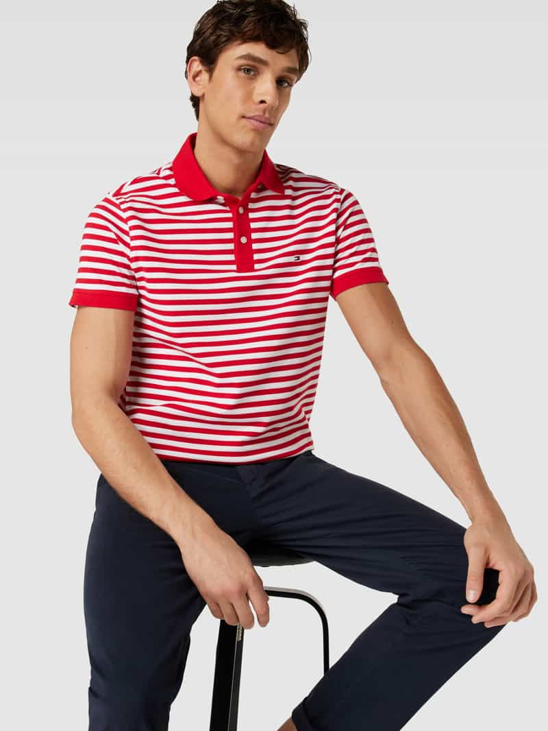 Tommy Hilfiger Slim fit poloshirt model '1985'