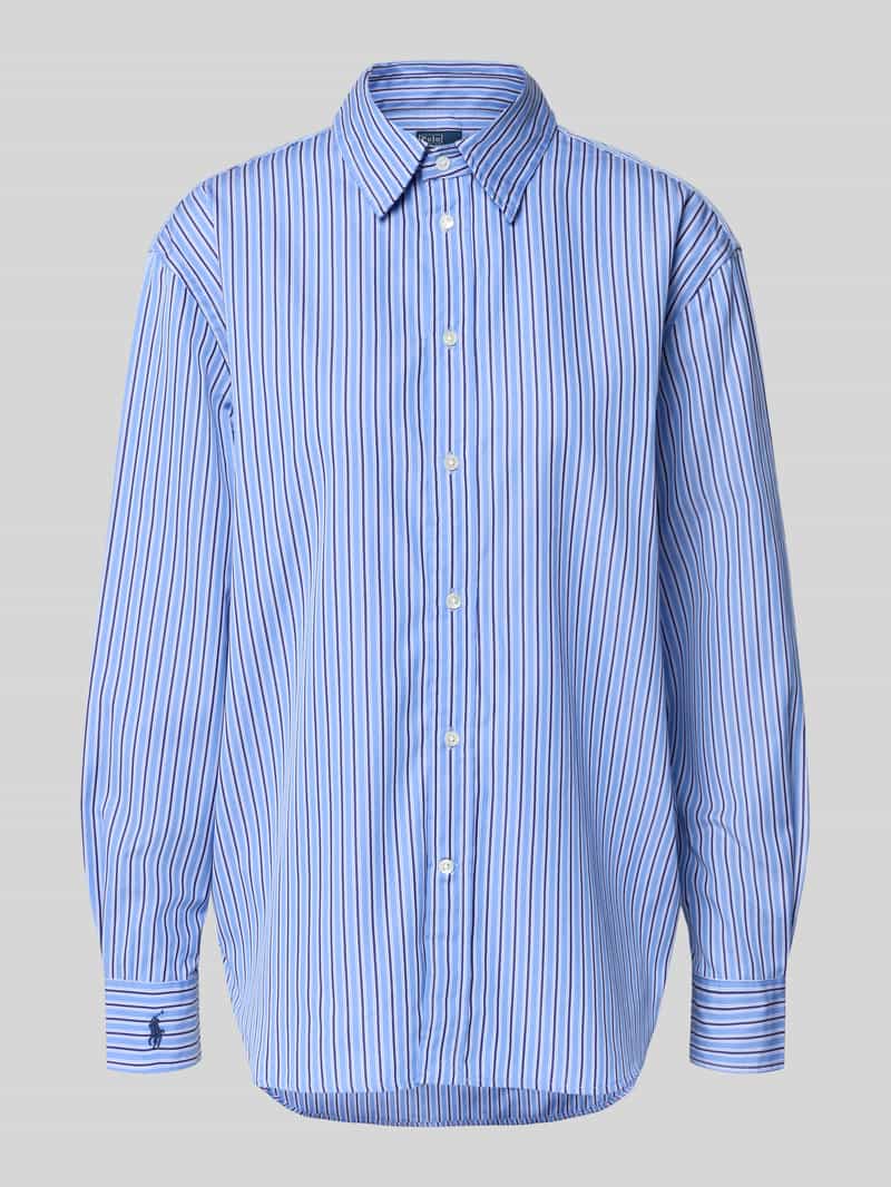Polo Ralph Lauren Regular fit overhemdblouse met logostitching