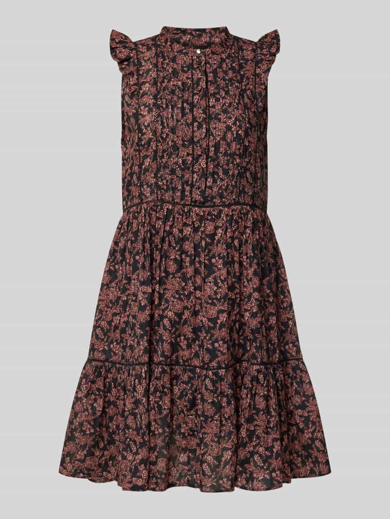 Boss Orange Mini-jurk met ruches model 'Dantiana'