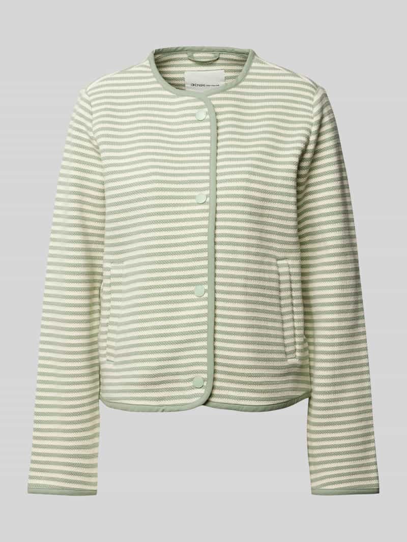 Tom Tailor Denim Regular fit jack van jacquard van katoenmix