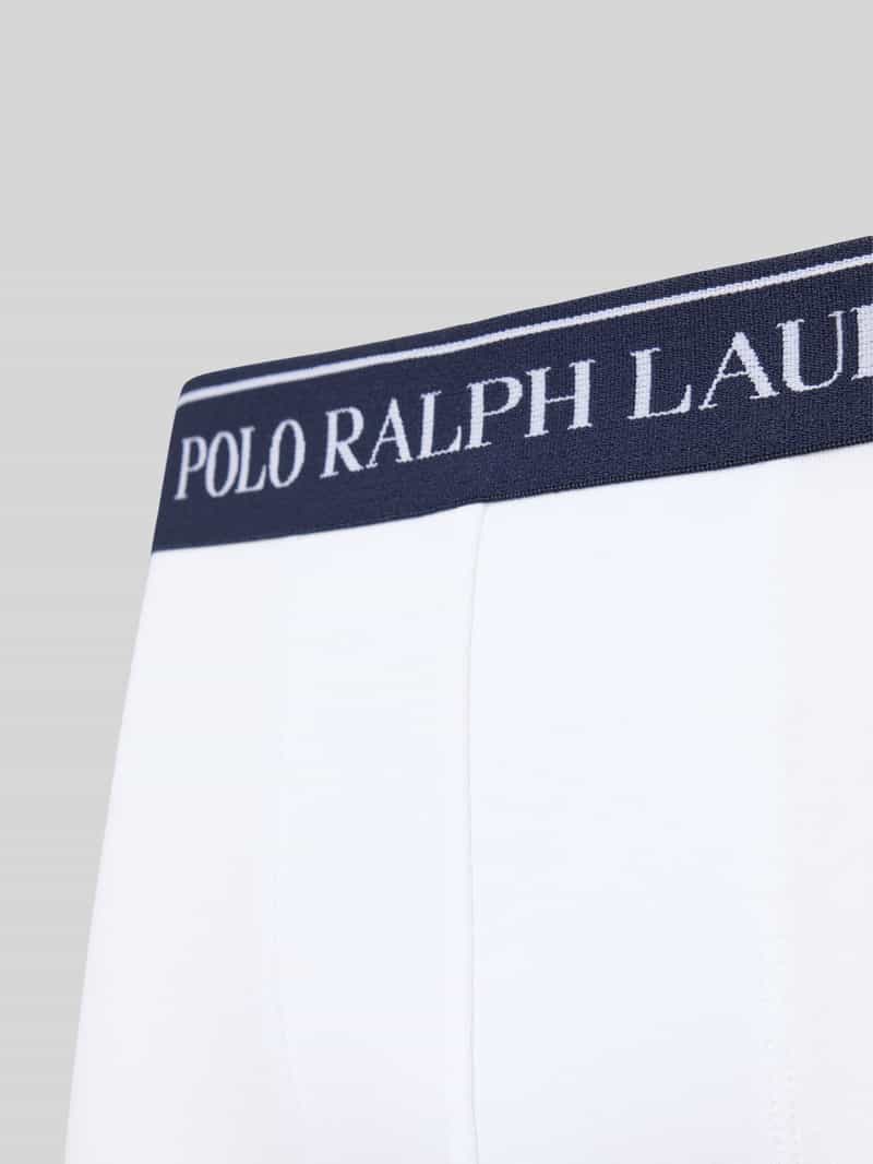 Polo Ralph Lauren Underwear Boxershort met elastische band met logo in een set van 3 stuks