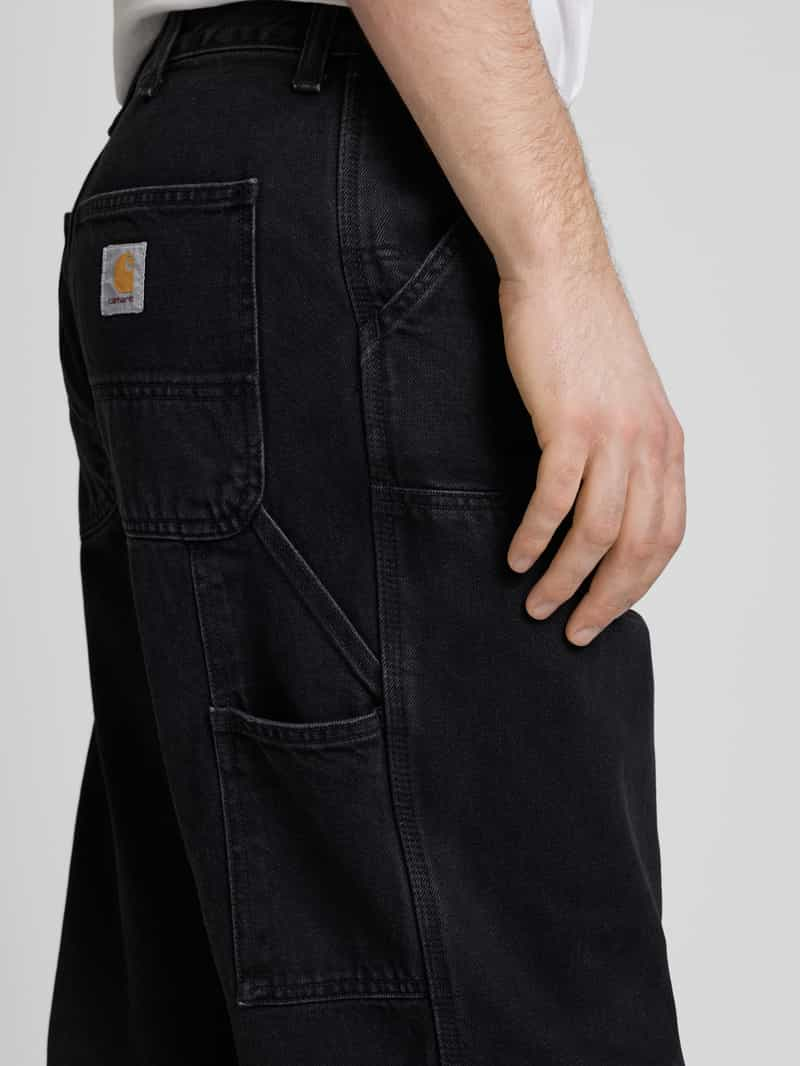 Carhartt Work In Progress Regular fit jeans met verstevigde knieën