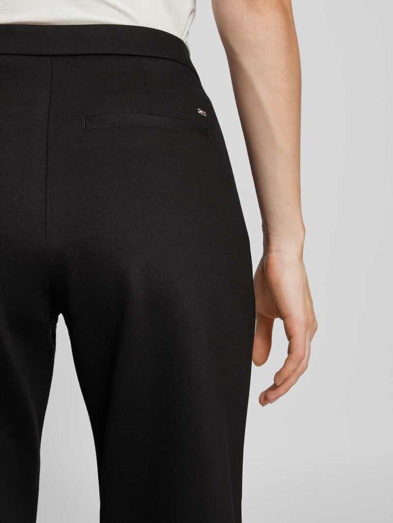 Tommy Hilfiger Slim fit culotte met vaste persplooien model 'ELEVATED'