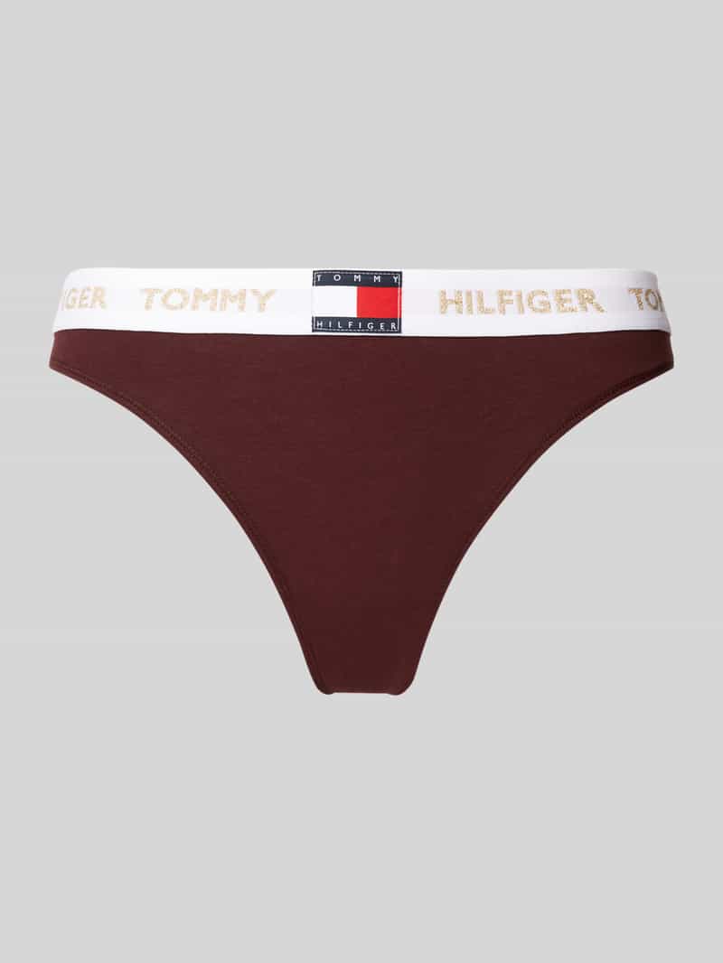 Tommy Hilfiger String met elastische band met logo