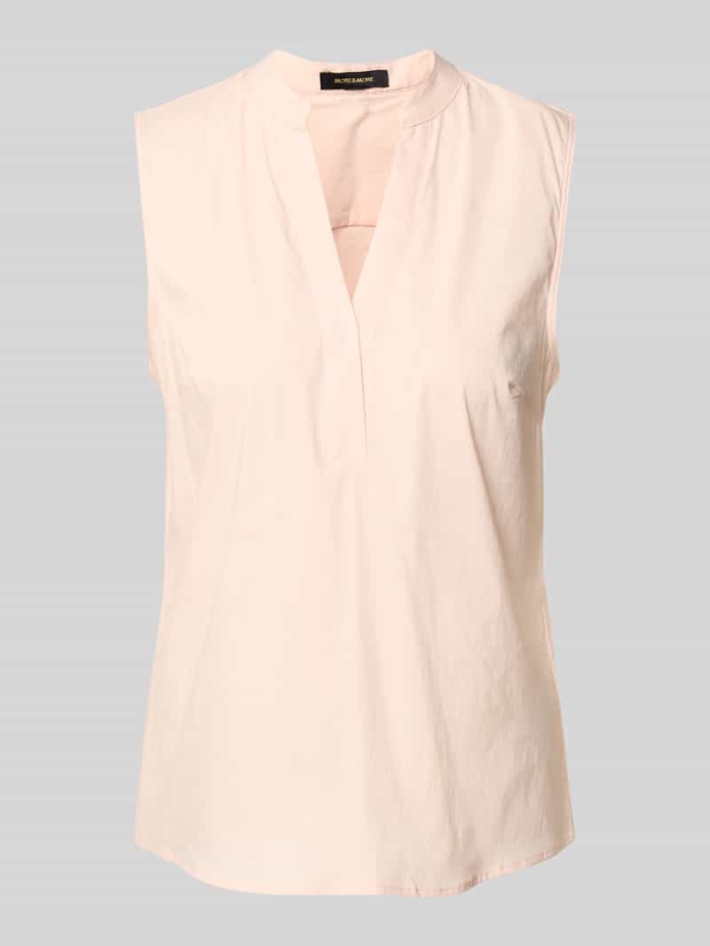 Regular fit blousetop met V-hals