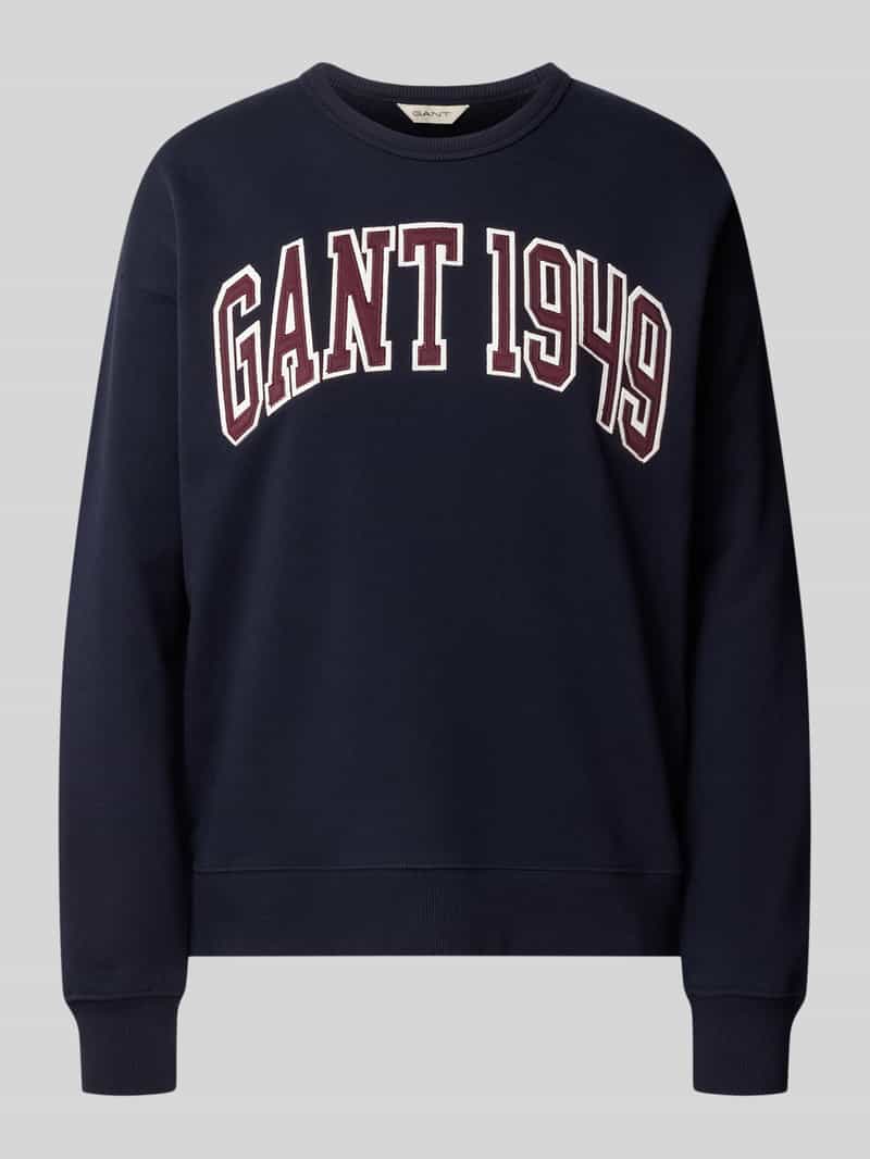 Gant relaxed fit sweatshirt van puur katoen