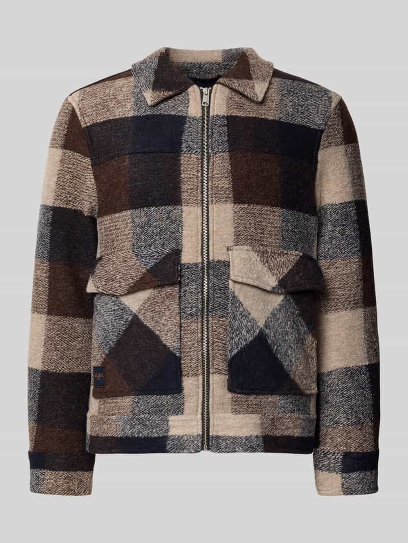 MCNEAL Regular fit jack met wol