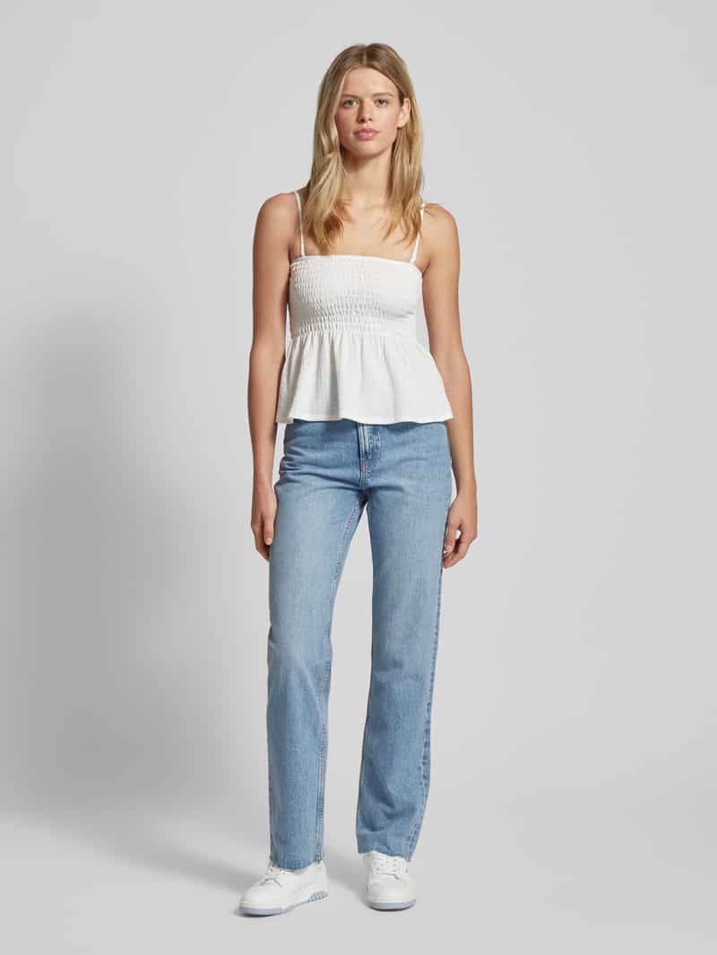 Only Straight leg jeans van puur katoen, model 'RILEY' jeansblauw, foto 5