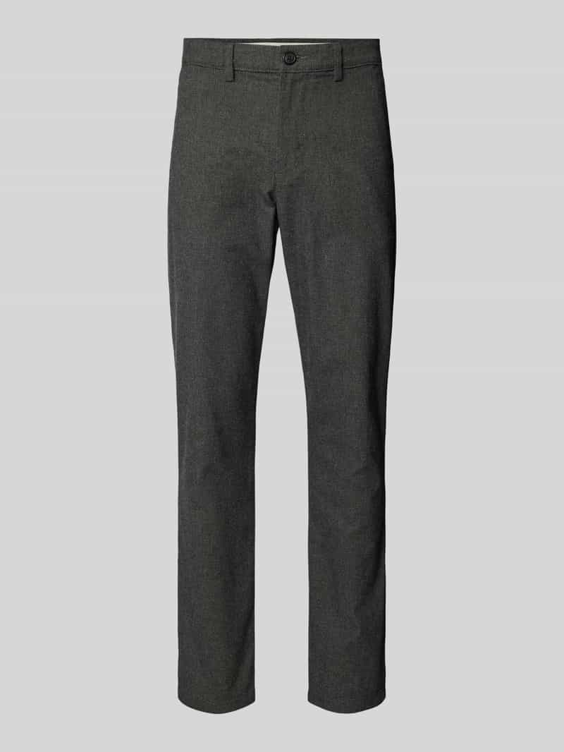 Selected Homme Slim fit chino met ceintuurlussen, model 'MILES'