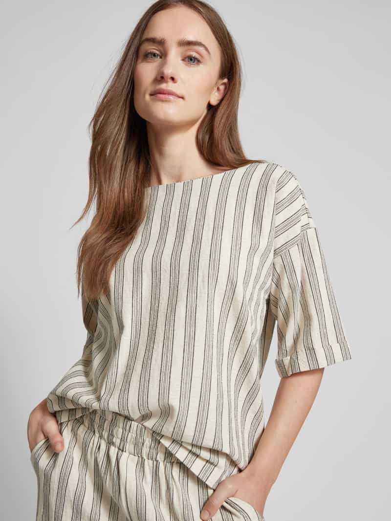 Fransa Blouse met streepmotief model 'Cotta'