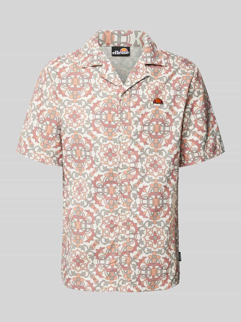 Ellesse Regular fit vrijetijdsoverhemd met all-over motief model 'MELOS'