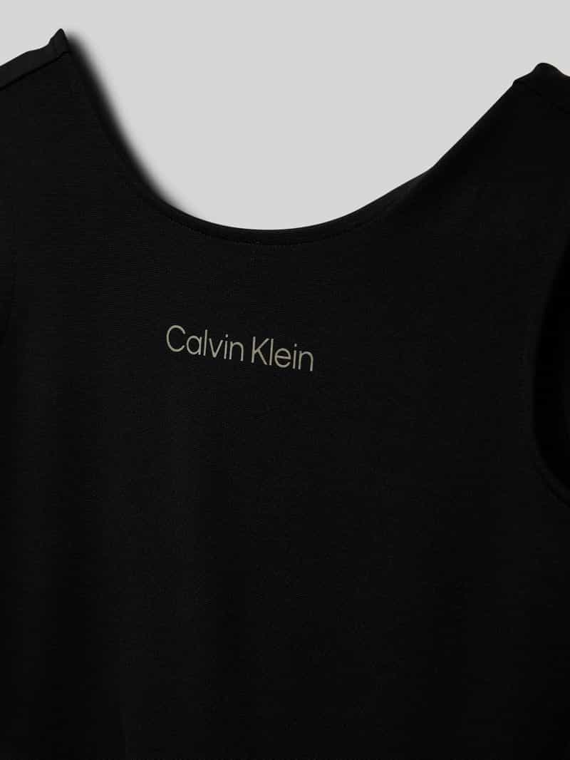 Calvin Klein Jeans Jurk met labelprint