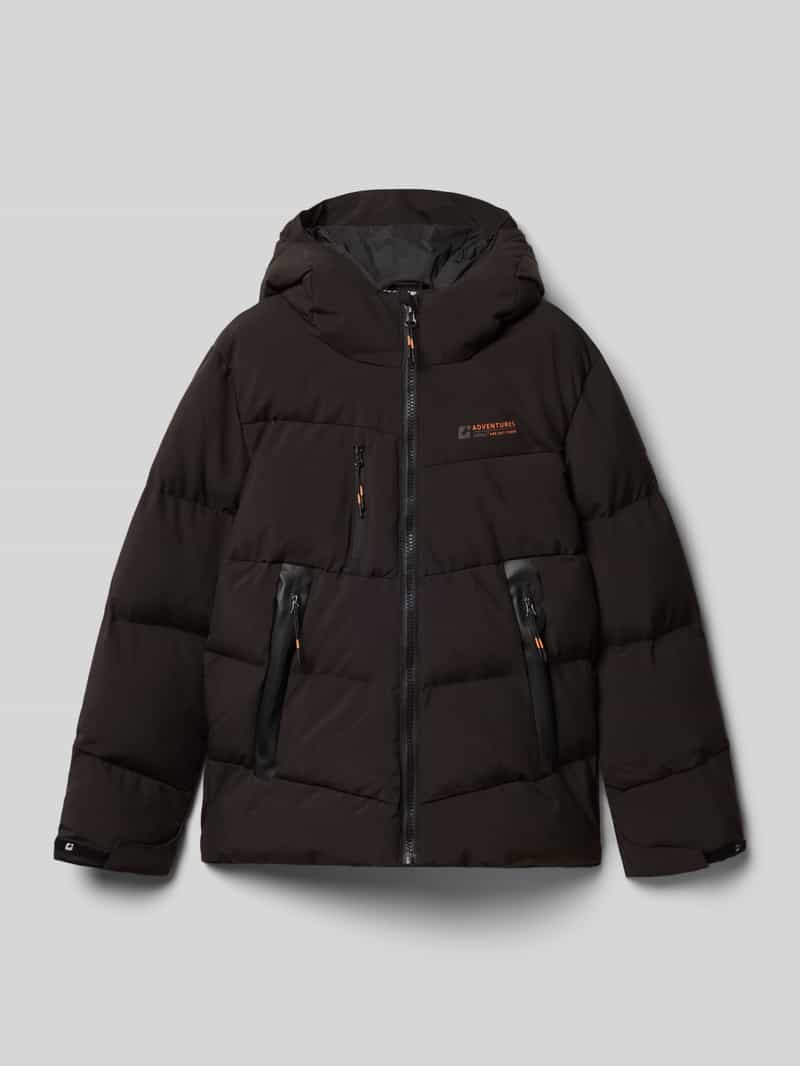 Killtec Gewatteerd jack met labelprint