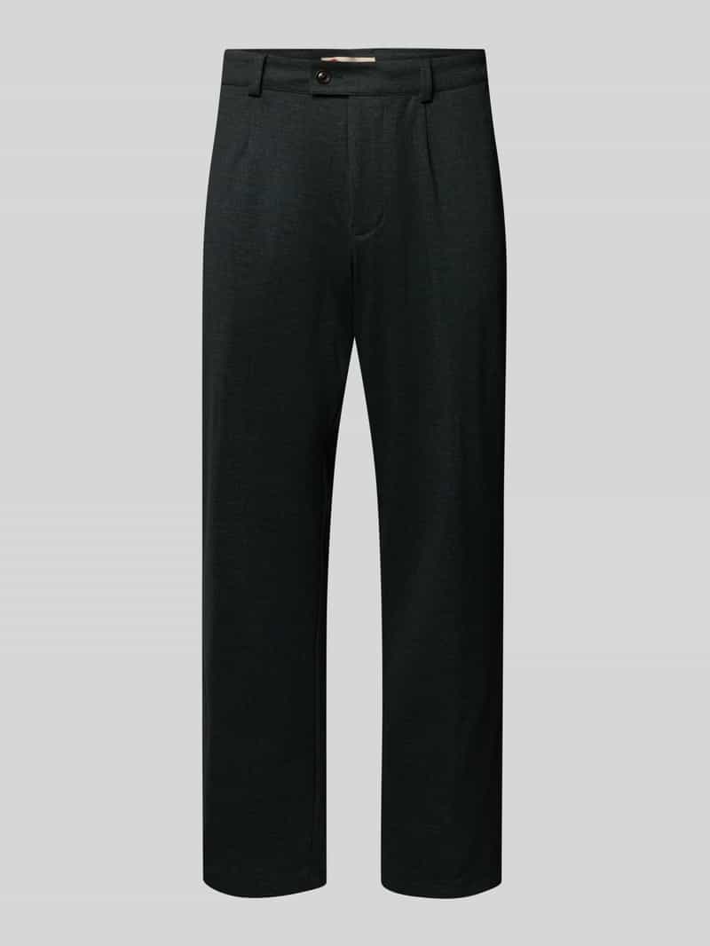 CG Club of Gents Relaxed fit broek met viscose model 'Orlando-J'